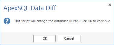 SQL Server database change notification dialogue