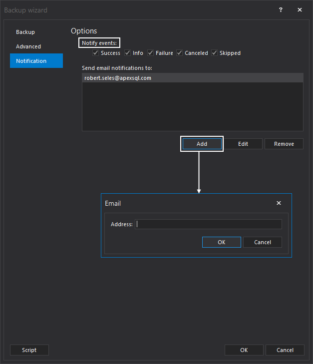 How To Set Up Email Notifications For Backup Jobs In Sql Server