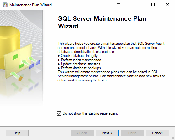 Installation setup for SQL Server Maintenance Plan Wizard
