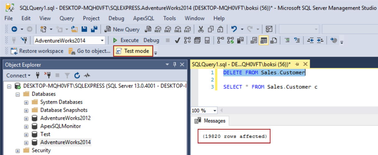 Удаление записей из таблицы sql