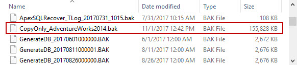 How to create Copy-Only backups in SQL Server