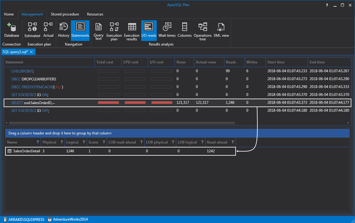 apex sql indexes