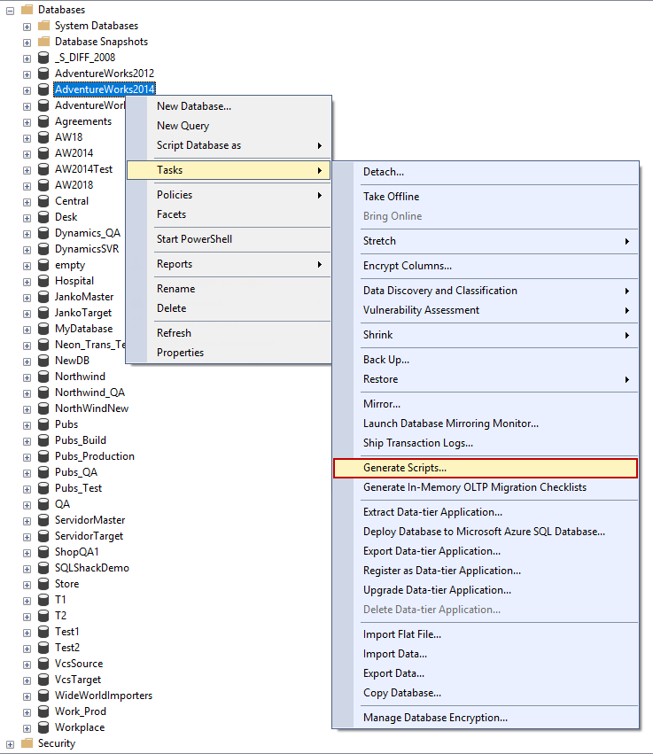 makeup bryst Merchandiser How to migrate a SQL Server database to a newer version of SQL Server