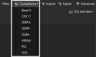 SQL Server audit configuration templates