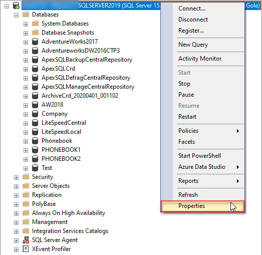 How To Get Sql Server Instance Information