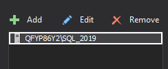 SQL Server listing